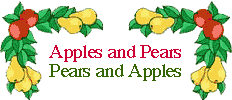 Edible landscaping with apples and pears