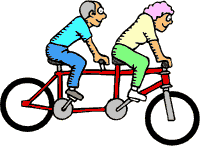 Bike riding, exercise