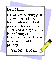 Love letter from Scotland organic gardener